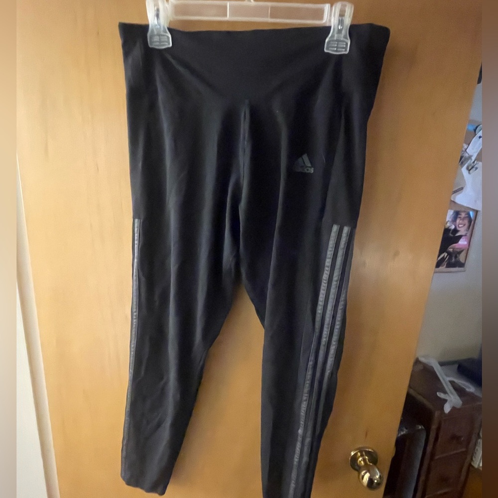 Ladies high rise adidas leggings